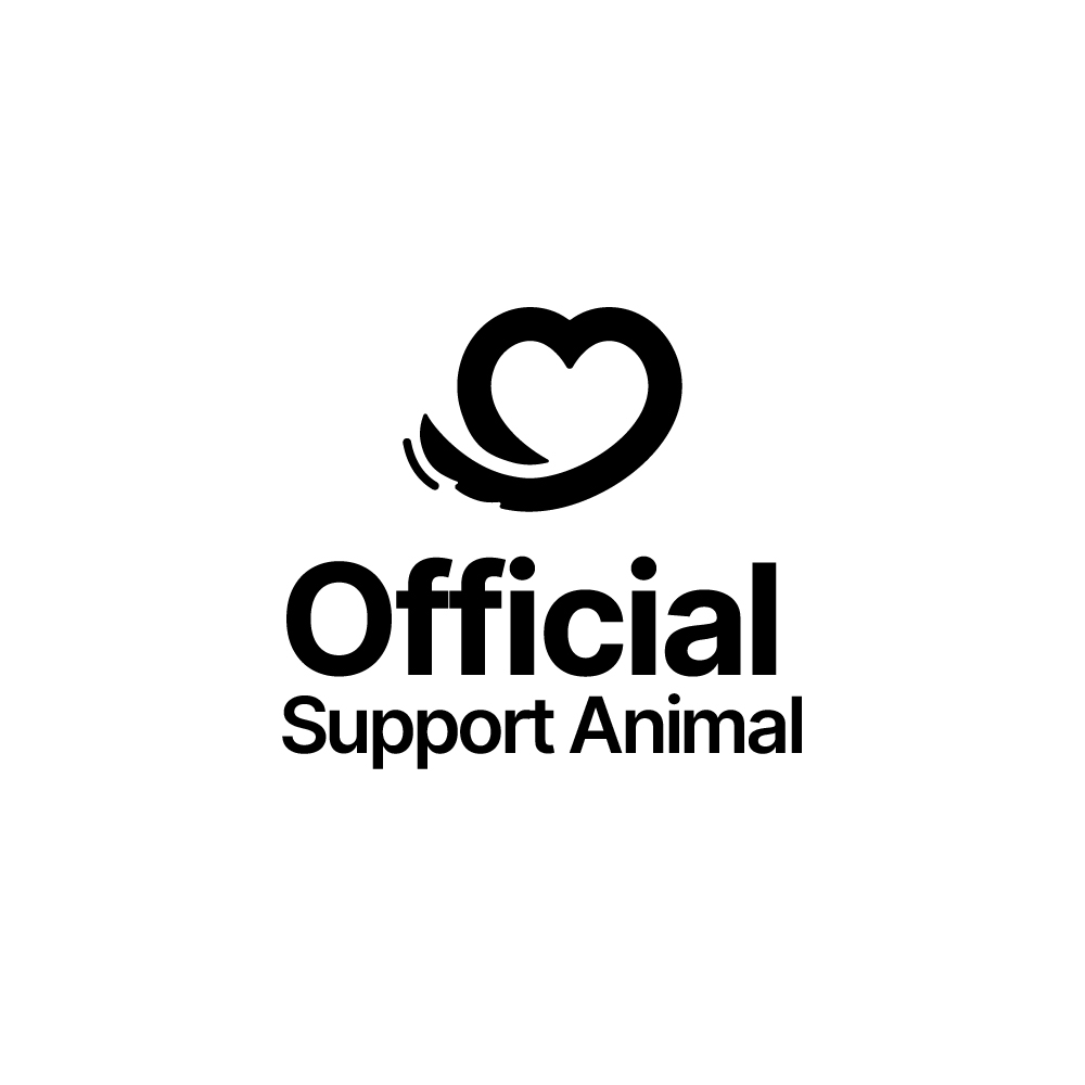 Official Support Animal vertical logo submission