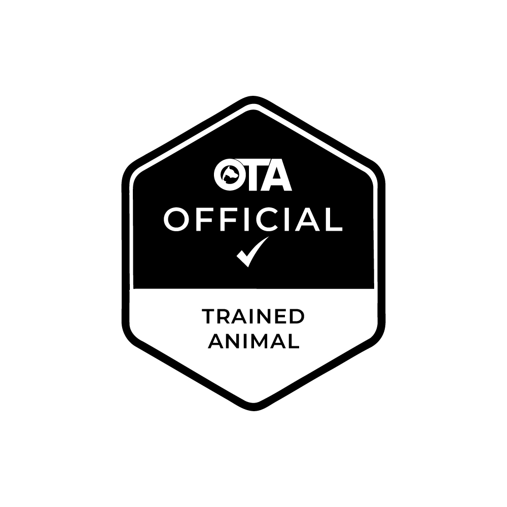 Official Trained Animal badge logo submission